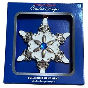 Regent Square Studio Design Snowflakes Ornament 2022